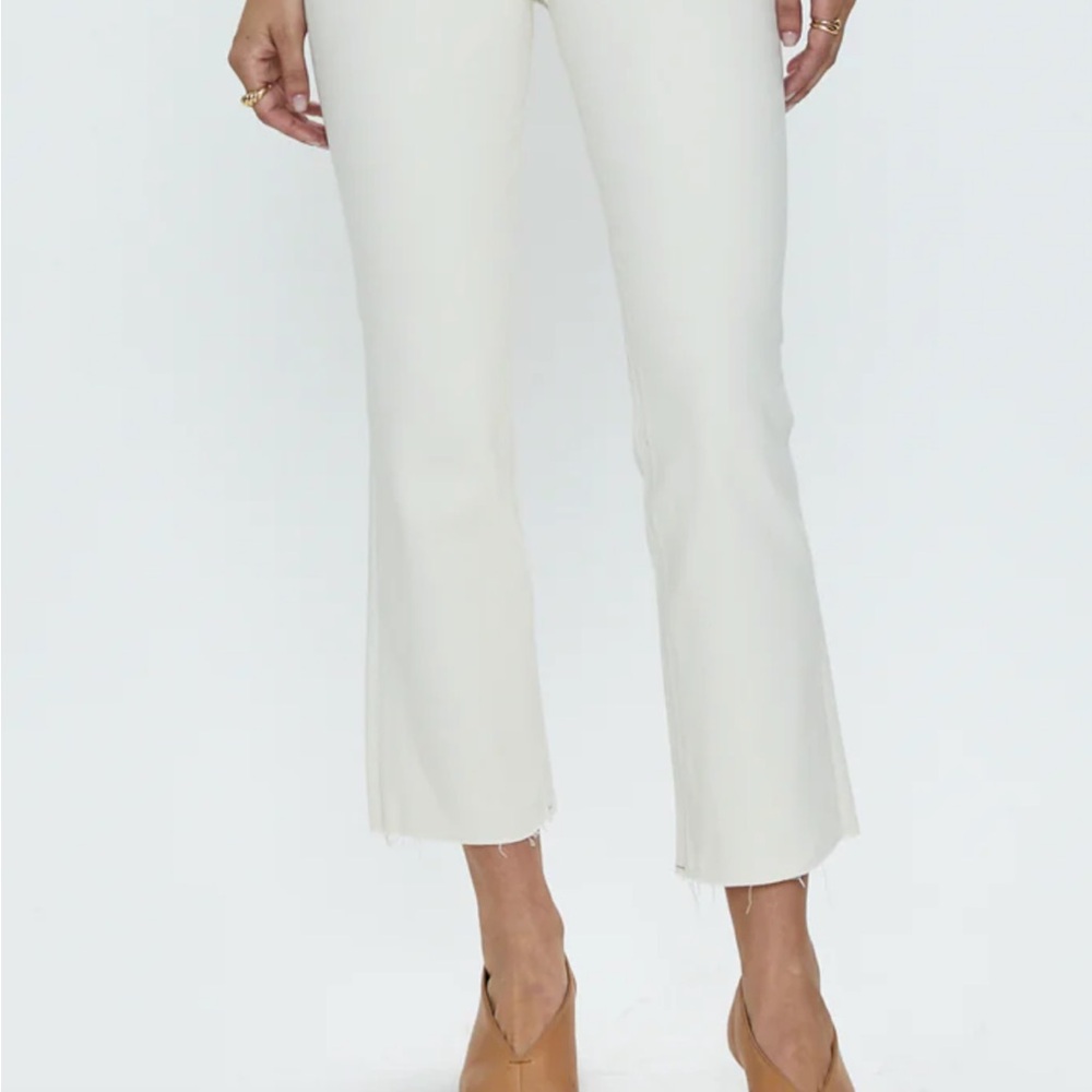 Pistola Off-White cropped Denim Jeans